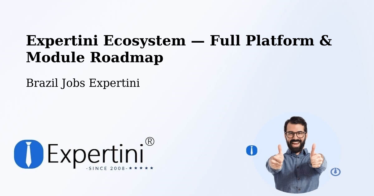 Expertini Ecosystem — Full Platform & Module Roadmap – Poloni